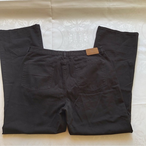 Lauren Jeans Co. Women’s Black Jeans Pants Size 12 Straight Leg Ralph Lauren - Picture 12 of 16